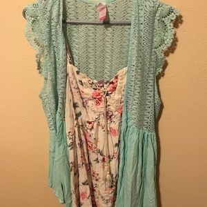 Sundress with coverup